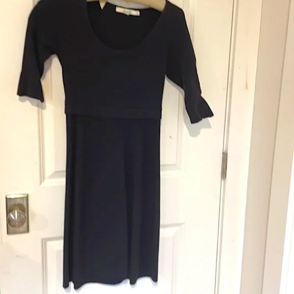 Boden Navy Knit Dess Size 2